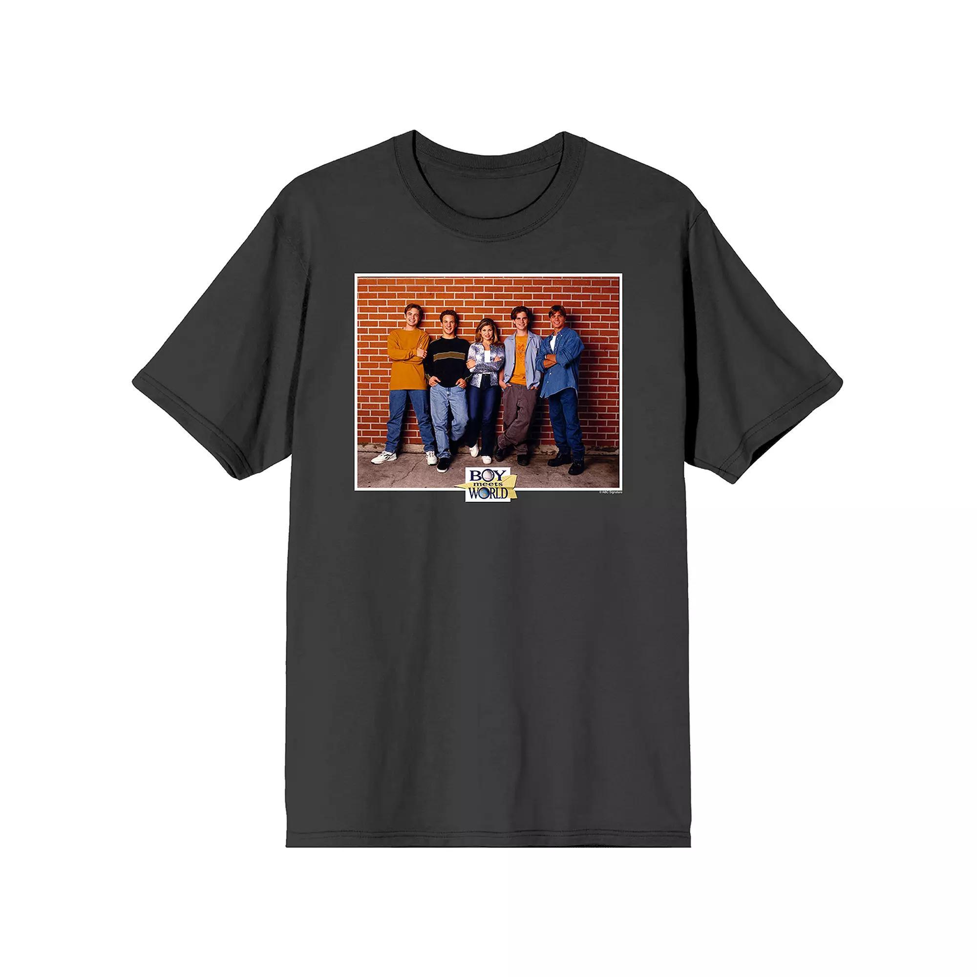 Men's Boy Meets World Cory Graphic Tee, Size: Small 36, Gray Product Image