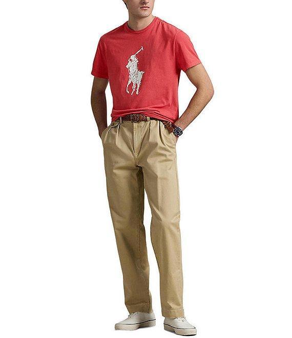 Polo Ralph Lauren Short Sleeve Classic Fit Big Pony Graphic Jersey T-Shirt Product Image