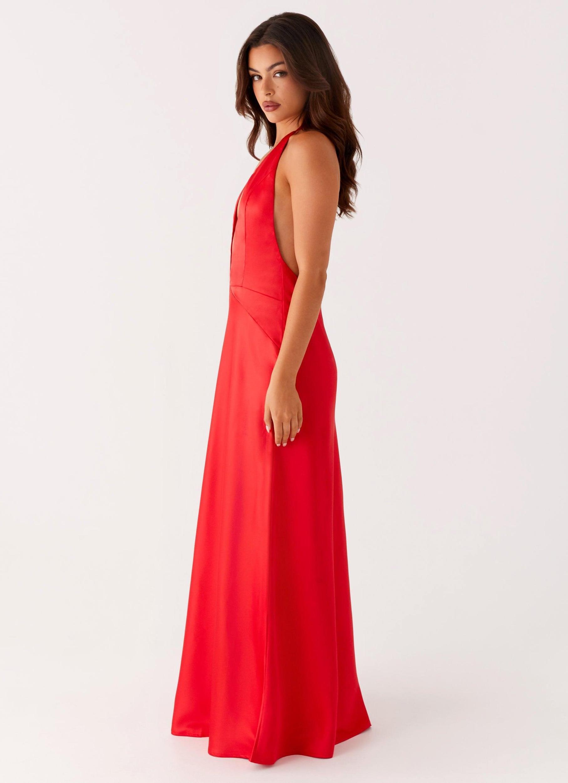 Idol Maxi Dress - Red Product Image