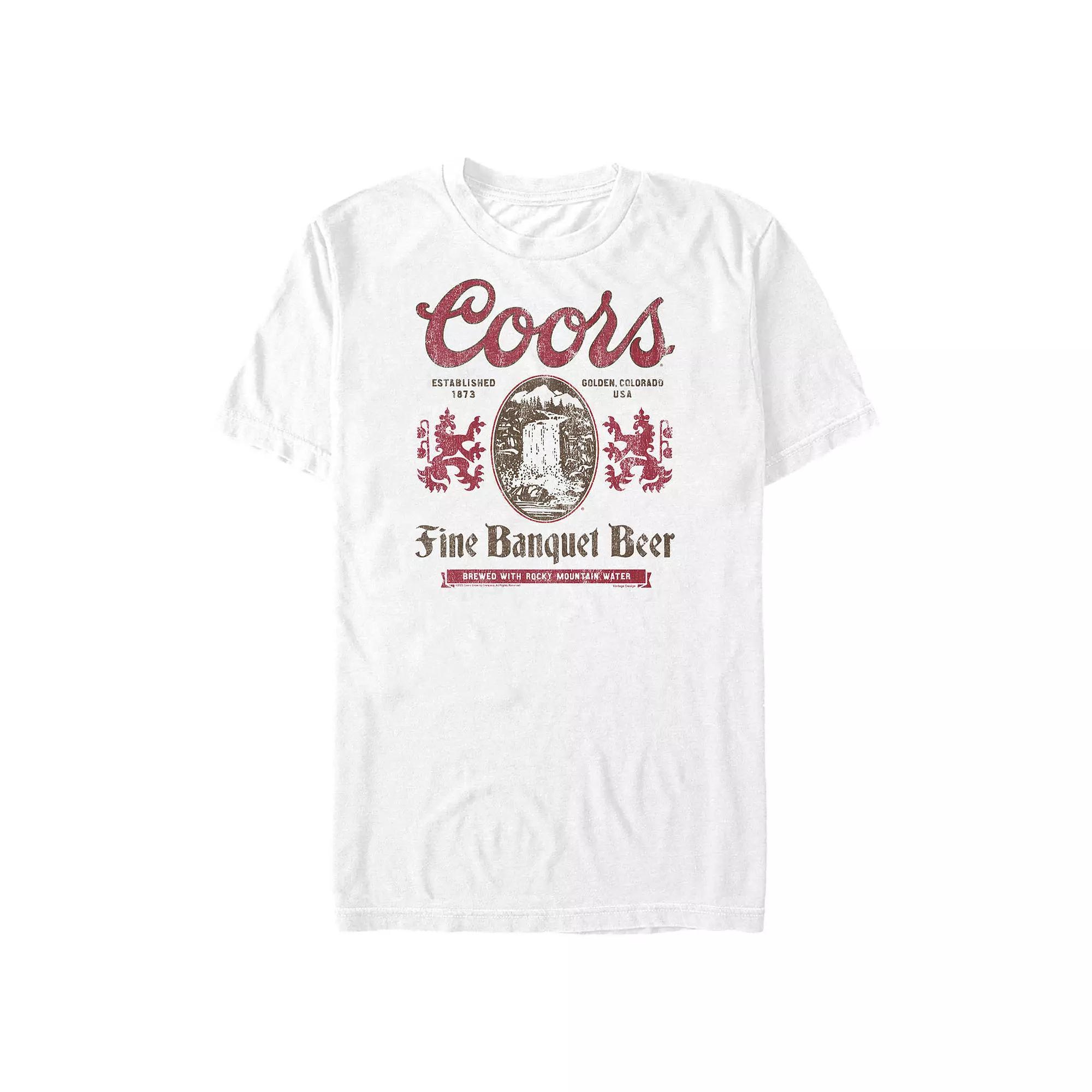 Men's Coors Light Banquet Beer Graphic Tee,  Product Image