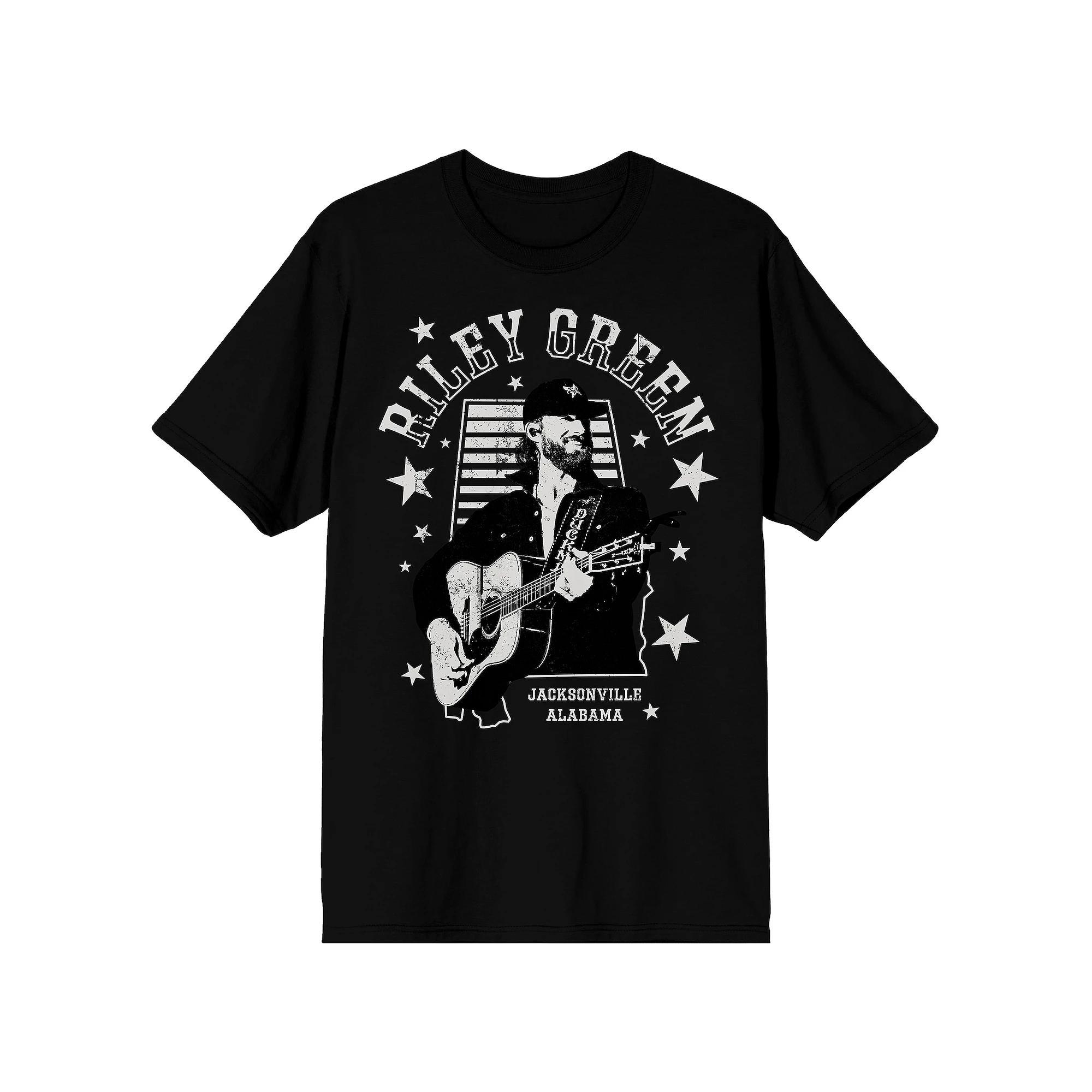 Men's Riley Green Stars Graphic Tee,  Product Image