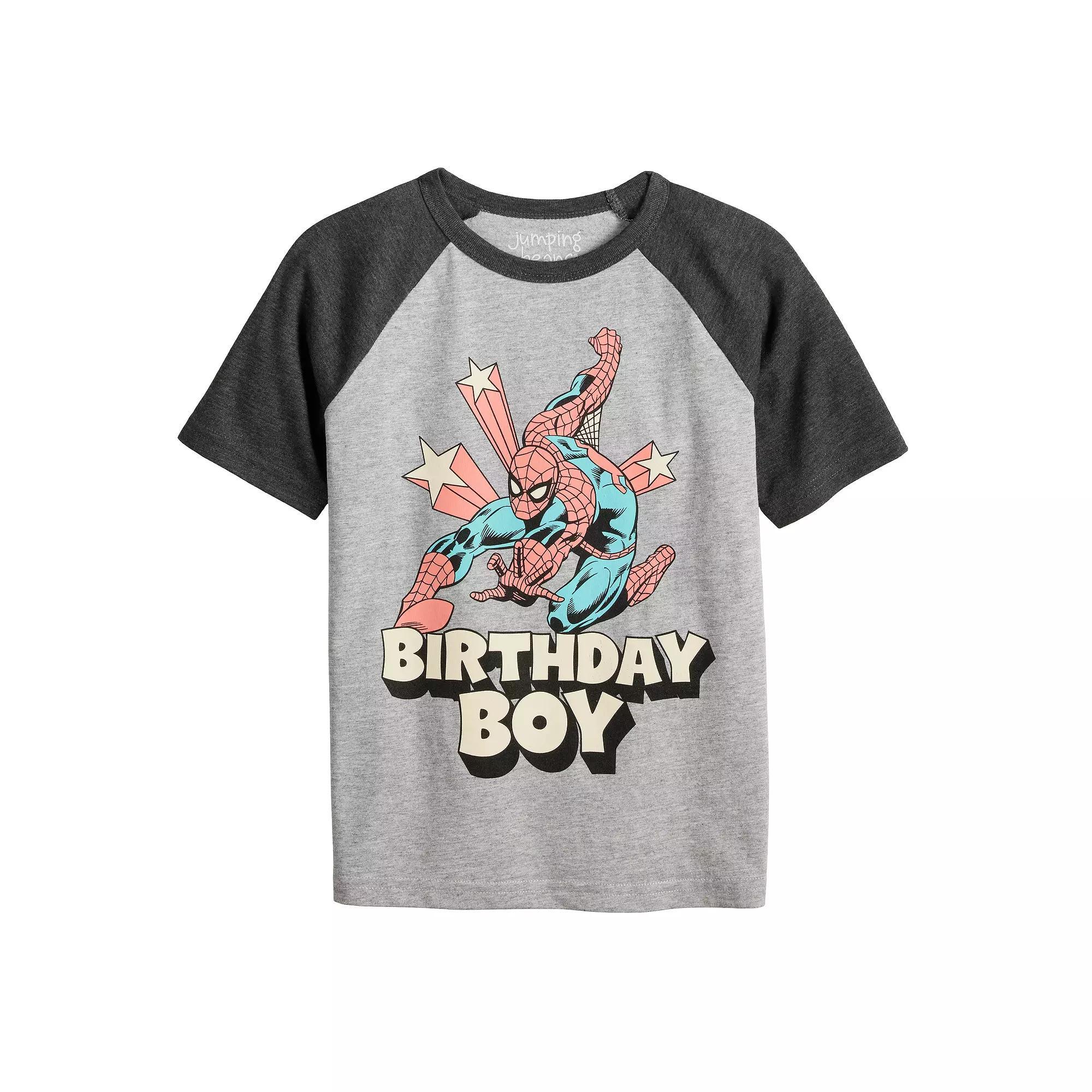 Boys 4-8 Jumping Beans® Spider-Man Birthday Graphic Tee, Boy's,  Product Image