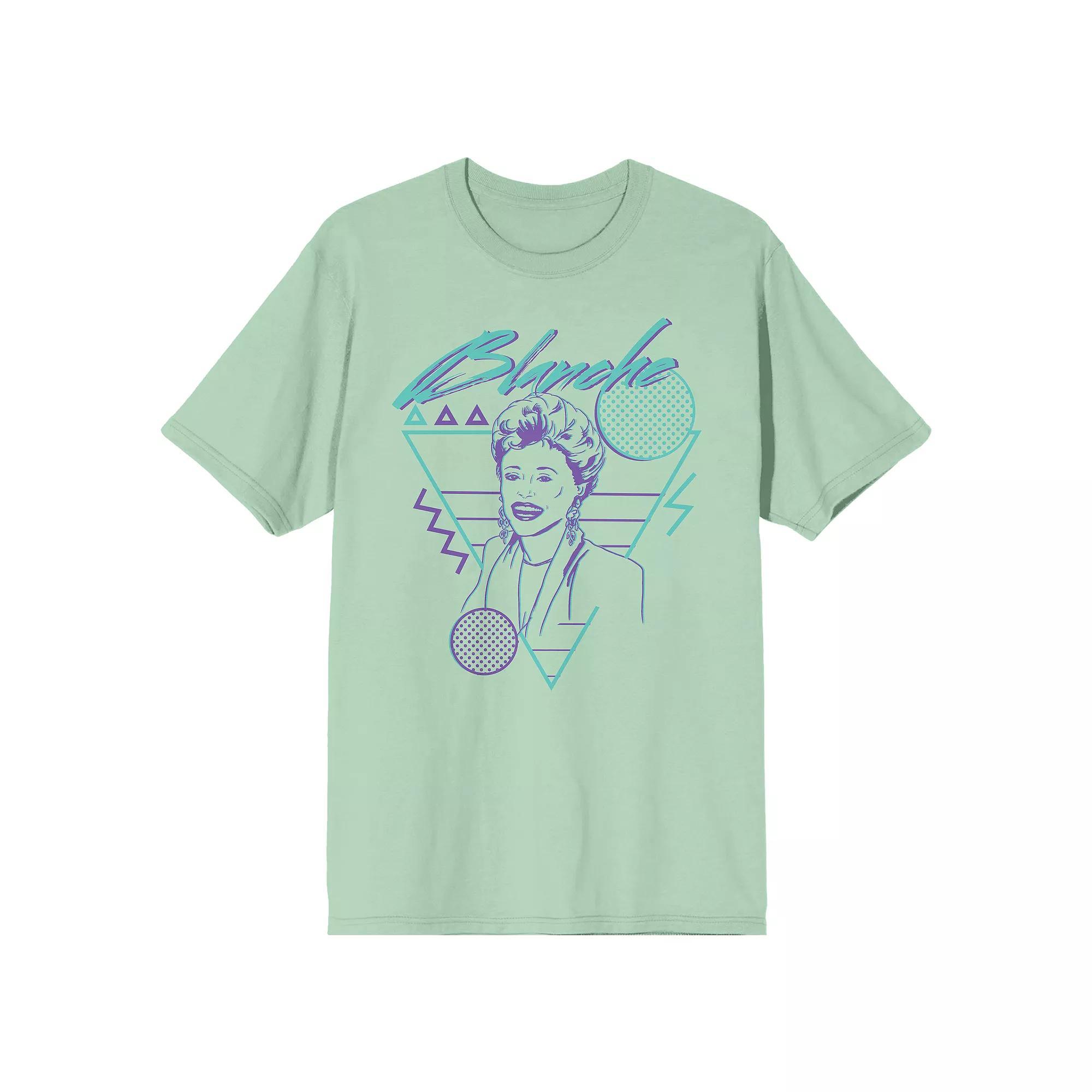 Men's Golden Girls Blanche Retro Tee, Size: XL, Green Product Image