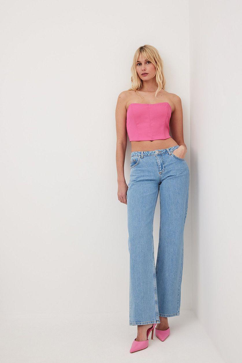 Smock Back Corset Top Product Image