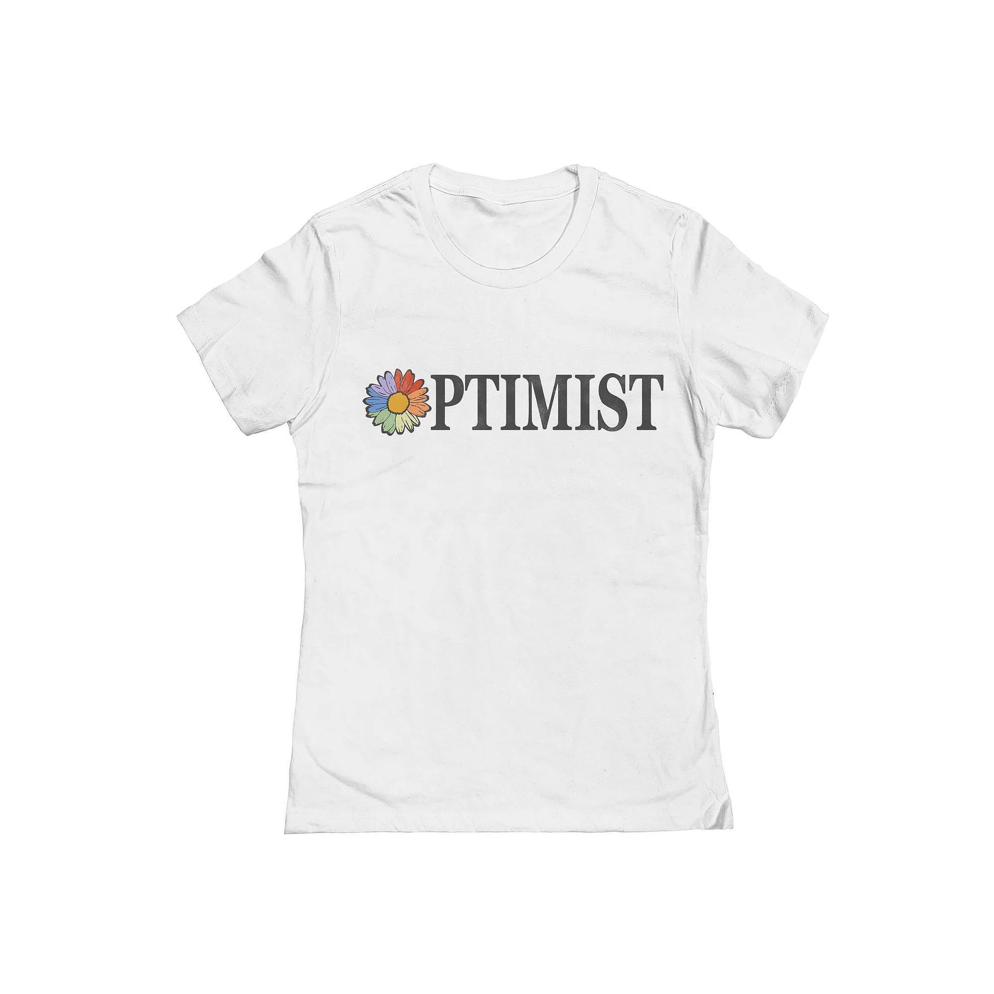 Junior's Grayson Threads The Label Optimist Pride Graphic Tee, Women's,  Product Image