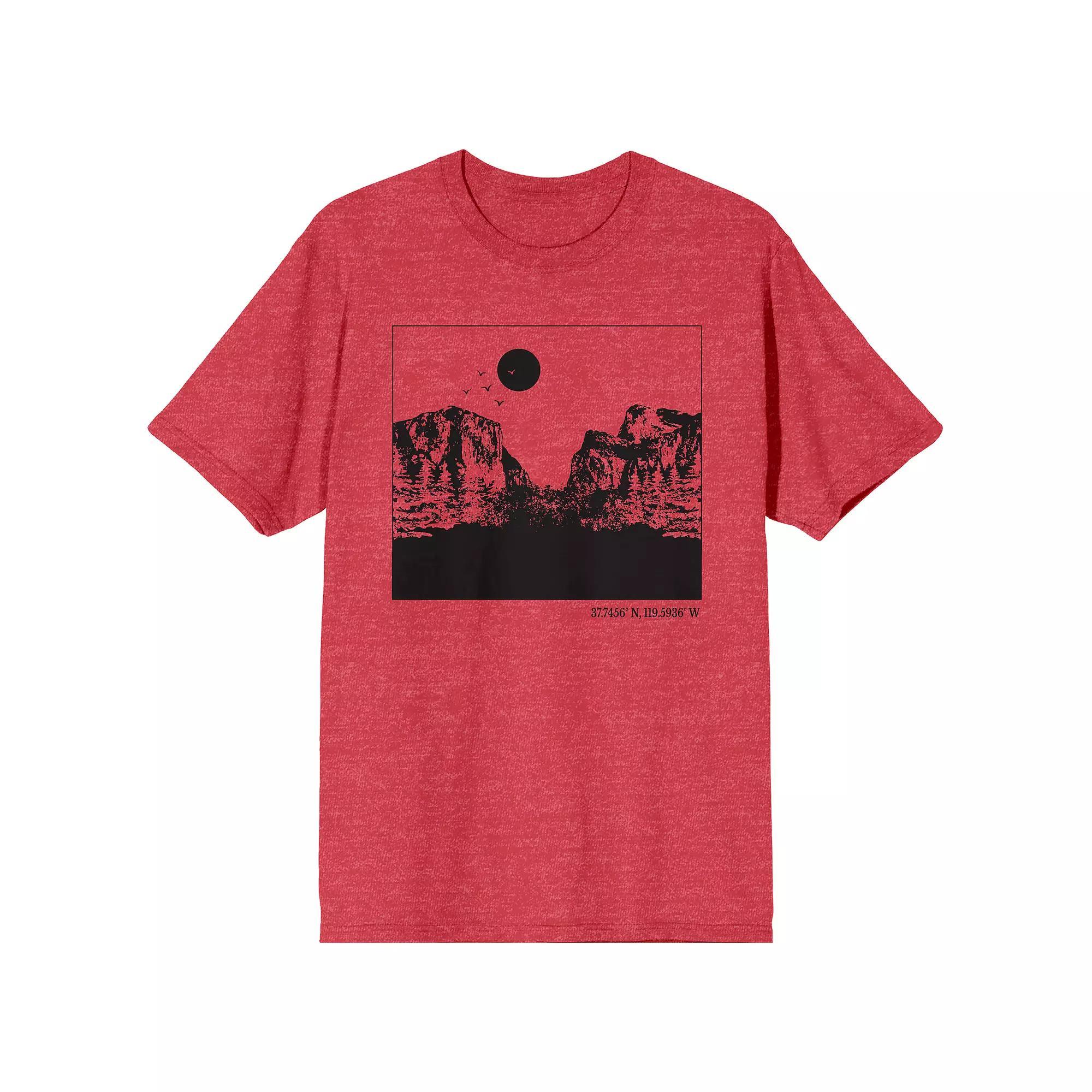 Men's Adventure Society Rocky Land Tee, Size: XXL, Red Product Image