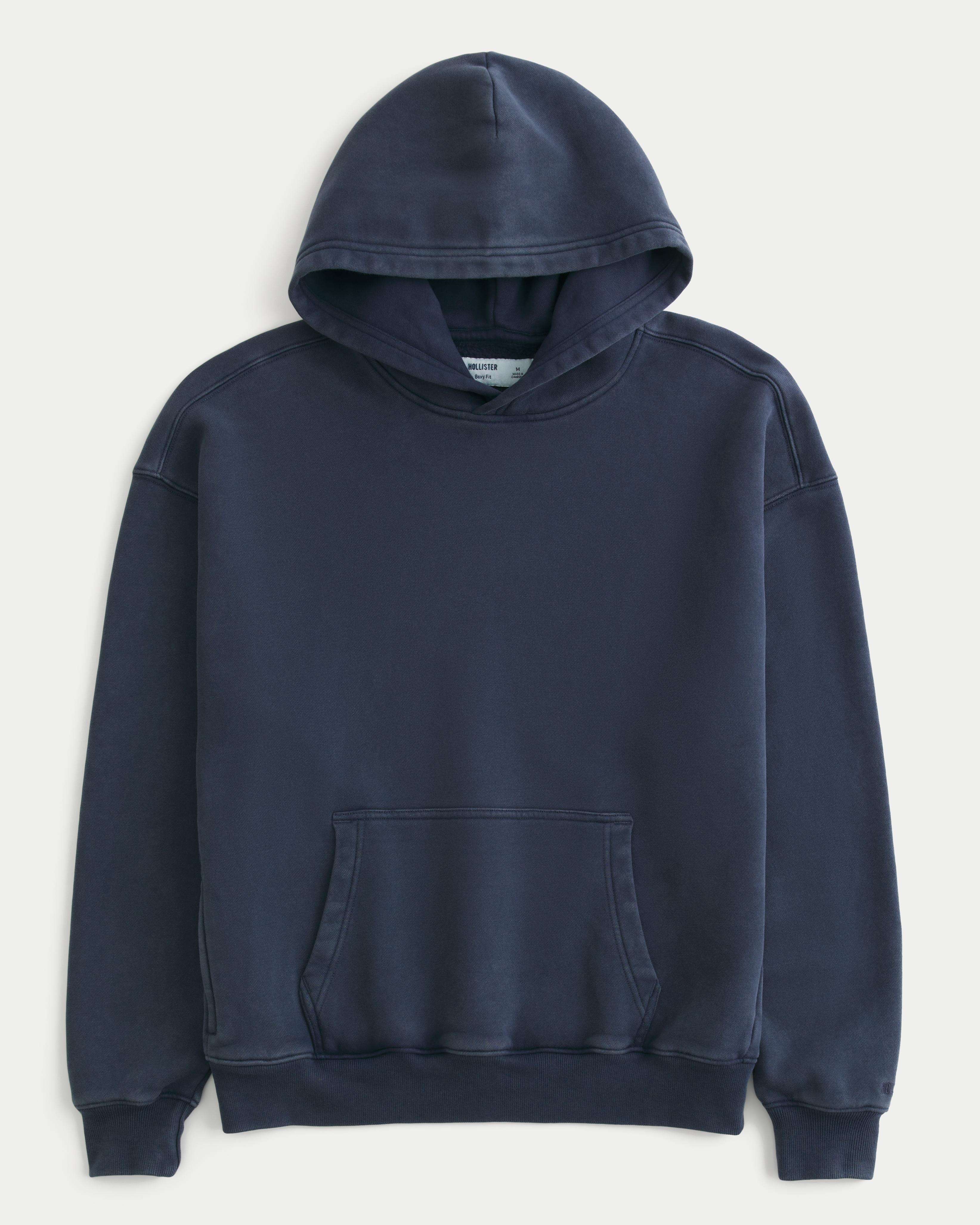 Boxy Colorblock Hoodie Product Image