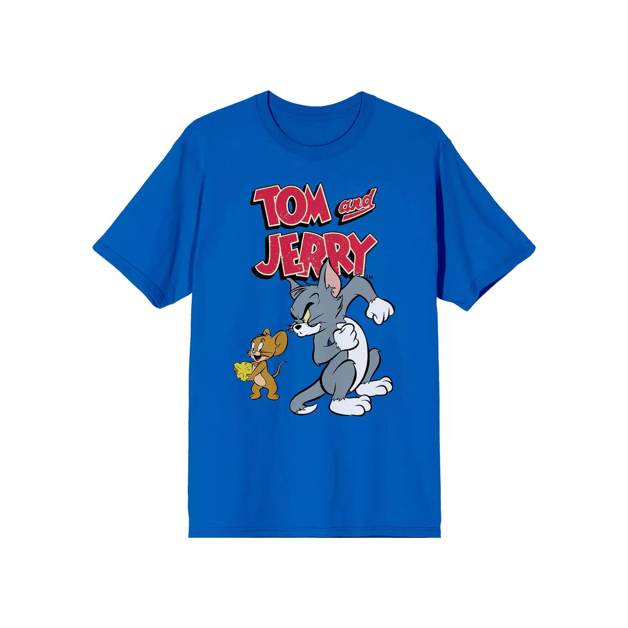 Men's Tom & Jerry Classic Cartoon Tee,  Product Image