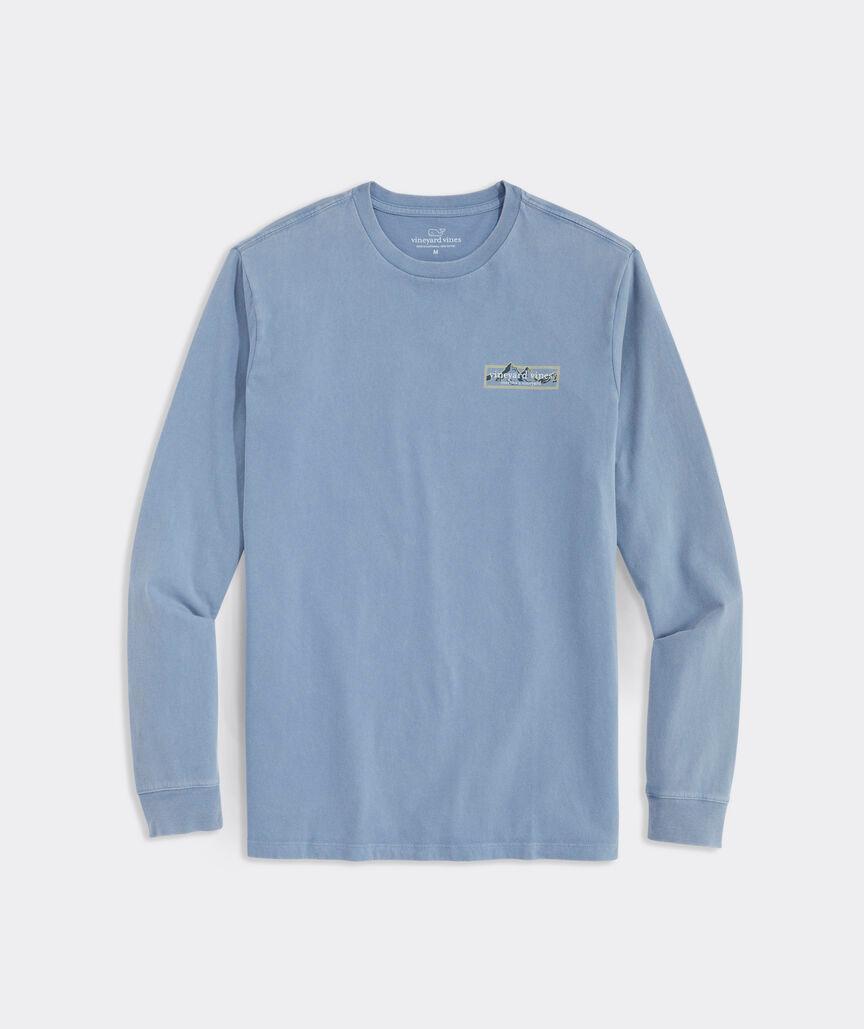 Drift Dye Mountain Logo Box Long-Sleeve Tee Product Image