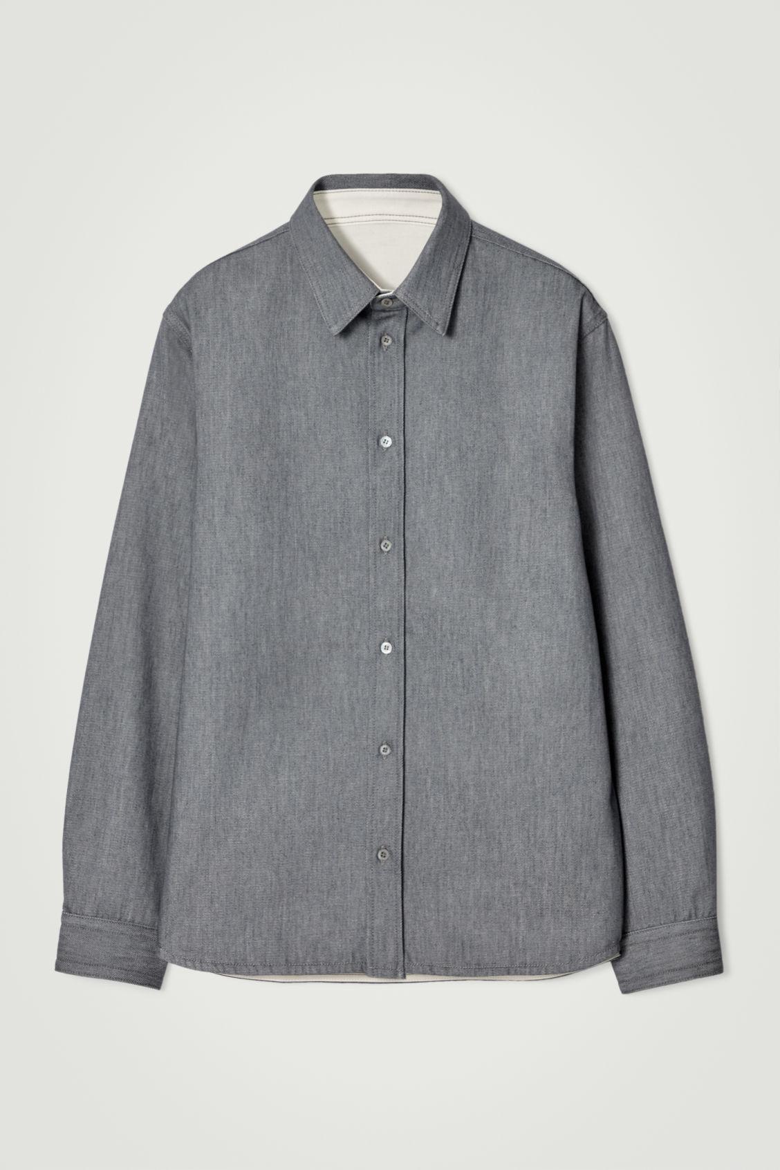 RELAXED DENIM OVERSHIRT Product Image