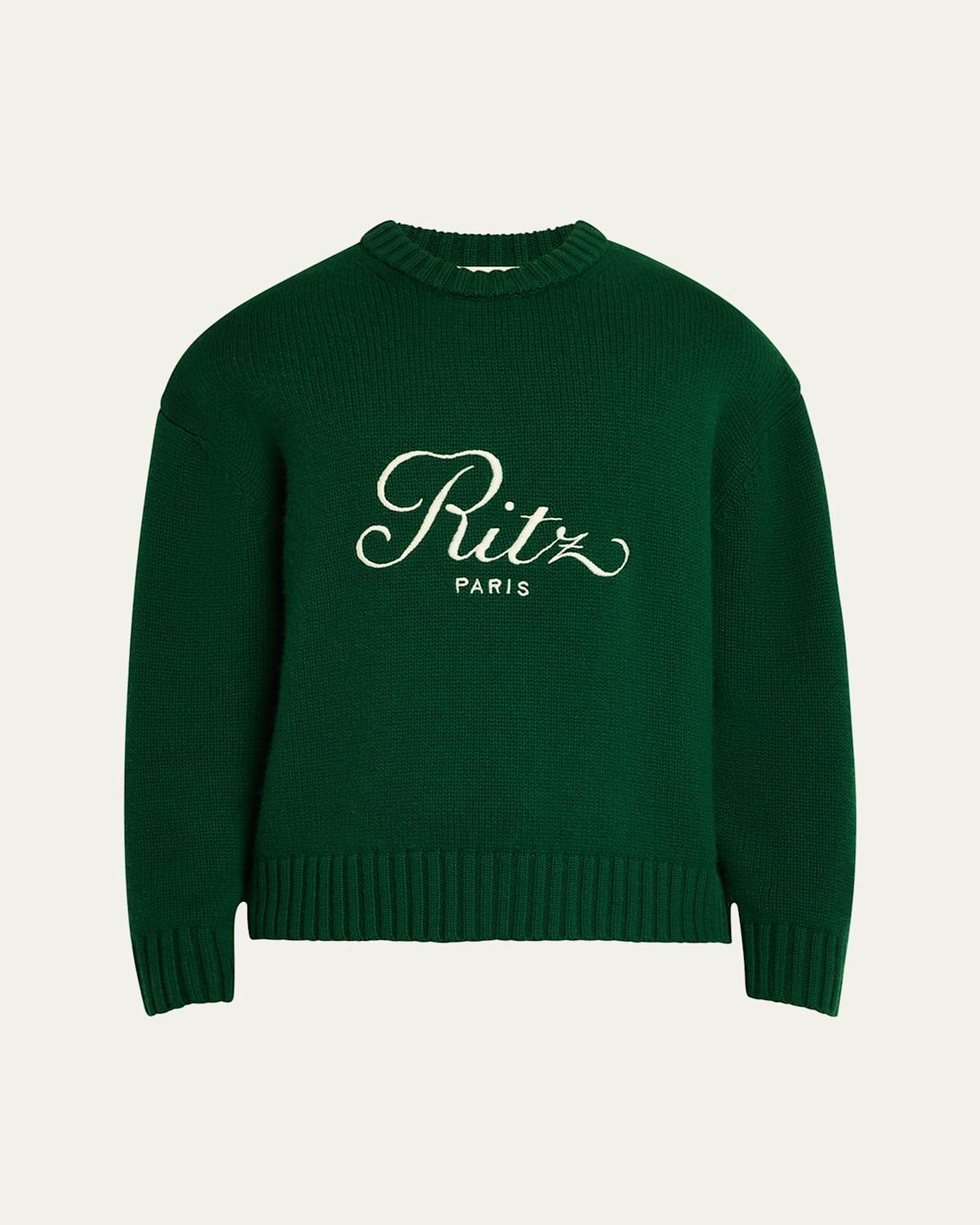 x Ritz Paris Mens Cashmere Sweater Product Image