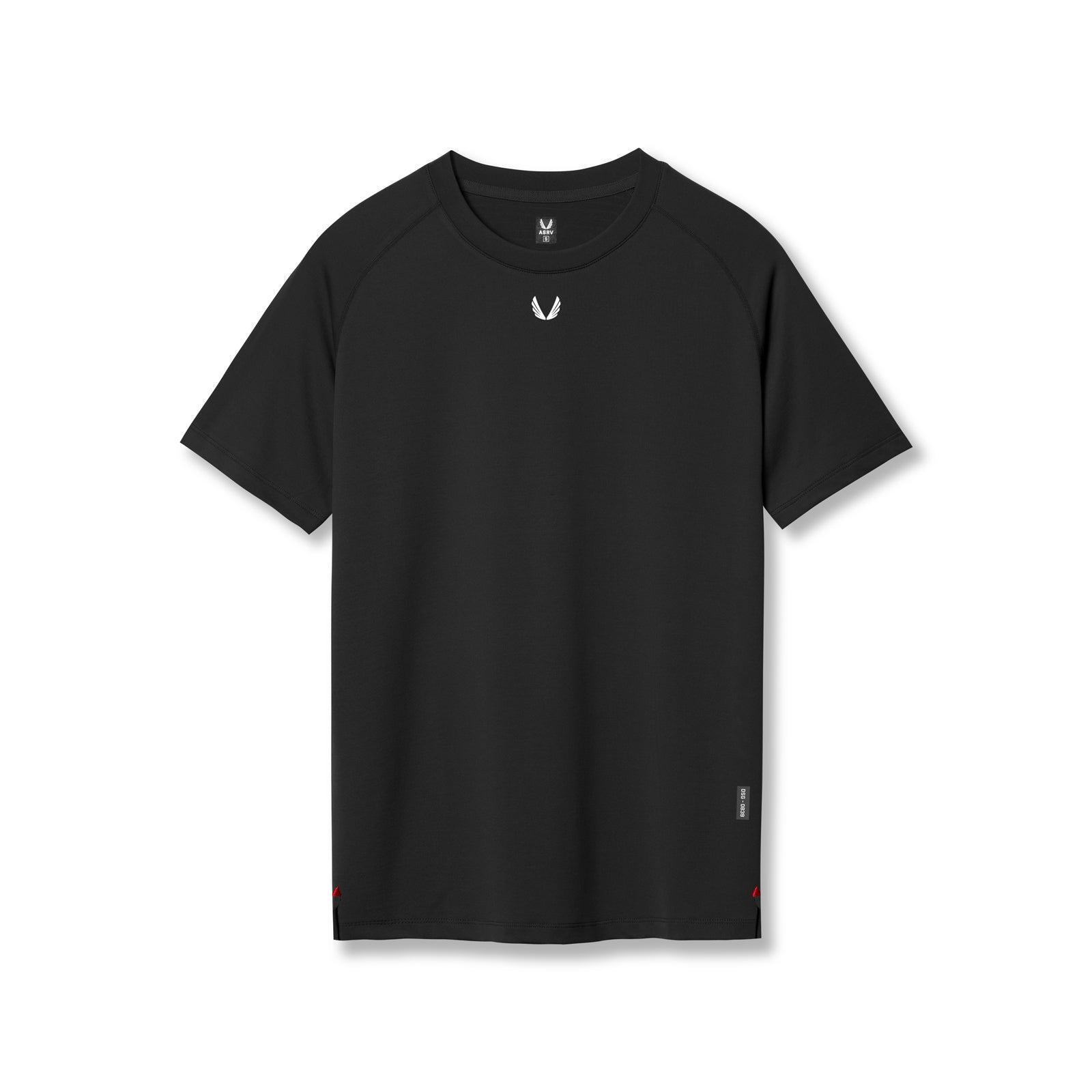 0839. 3D-Lite® 2.0 Lycra® Fitted Tee - Black "OTWR Block" Product Image