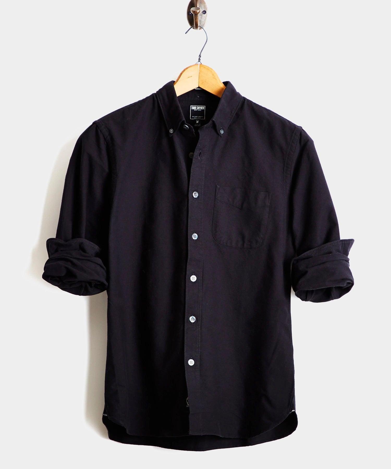 Classic Fit Japanese Selvedge Oxford Button Down Shirt Product Image