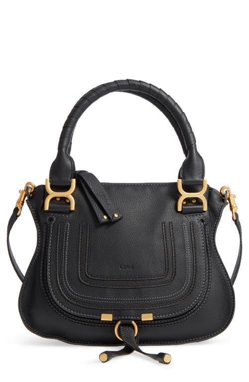 Womens Small Marcie Leather Satchel Product Image