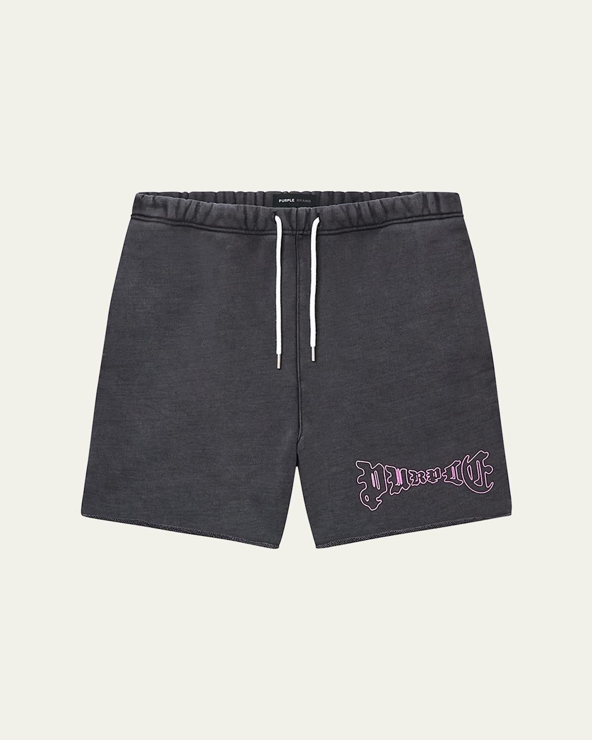 Mens Logo Fleece Drawstring Sweatshorts Product Image