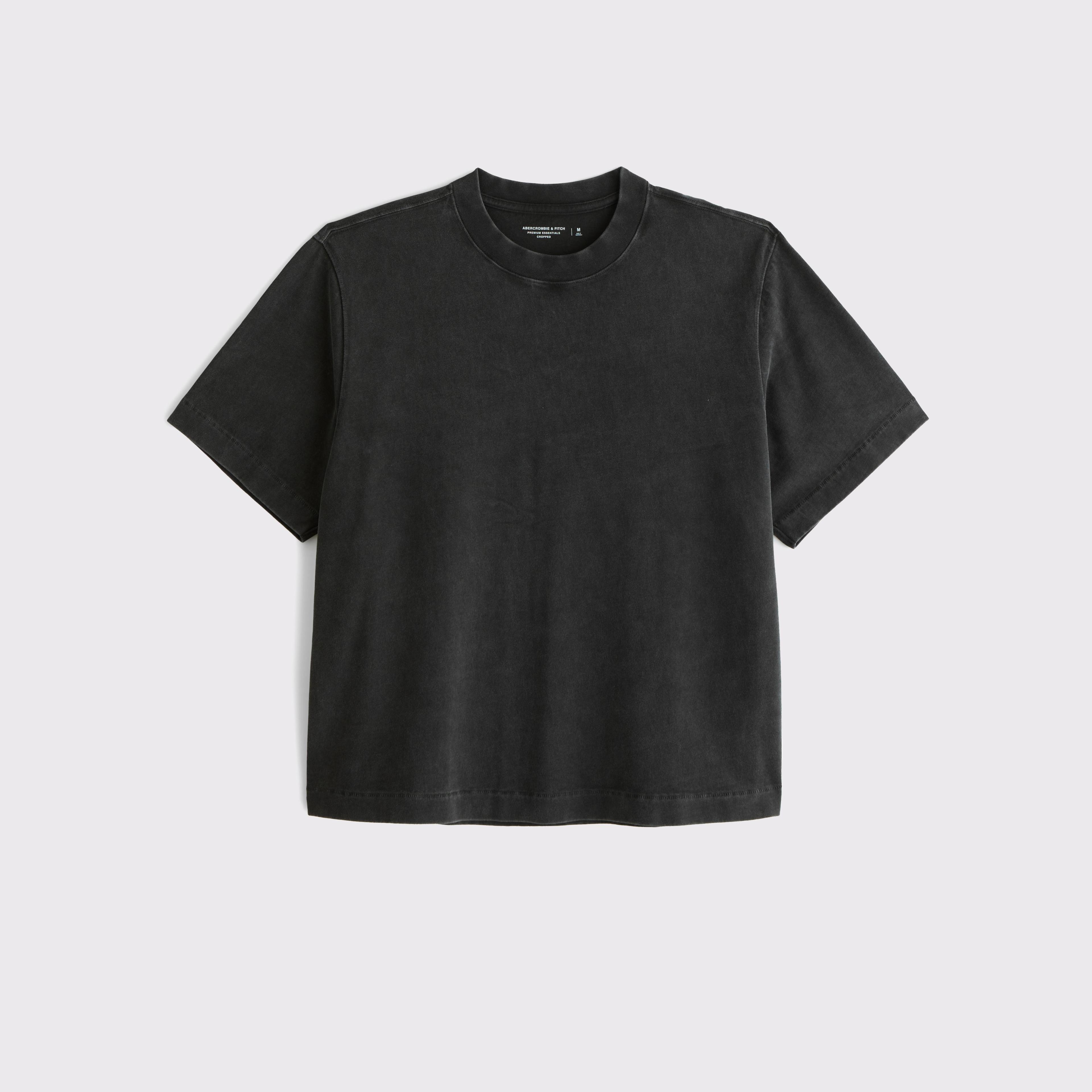 Premium Heavyweight Cropped Tee Product Image