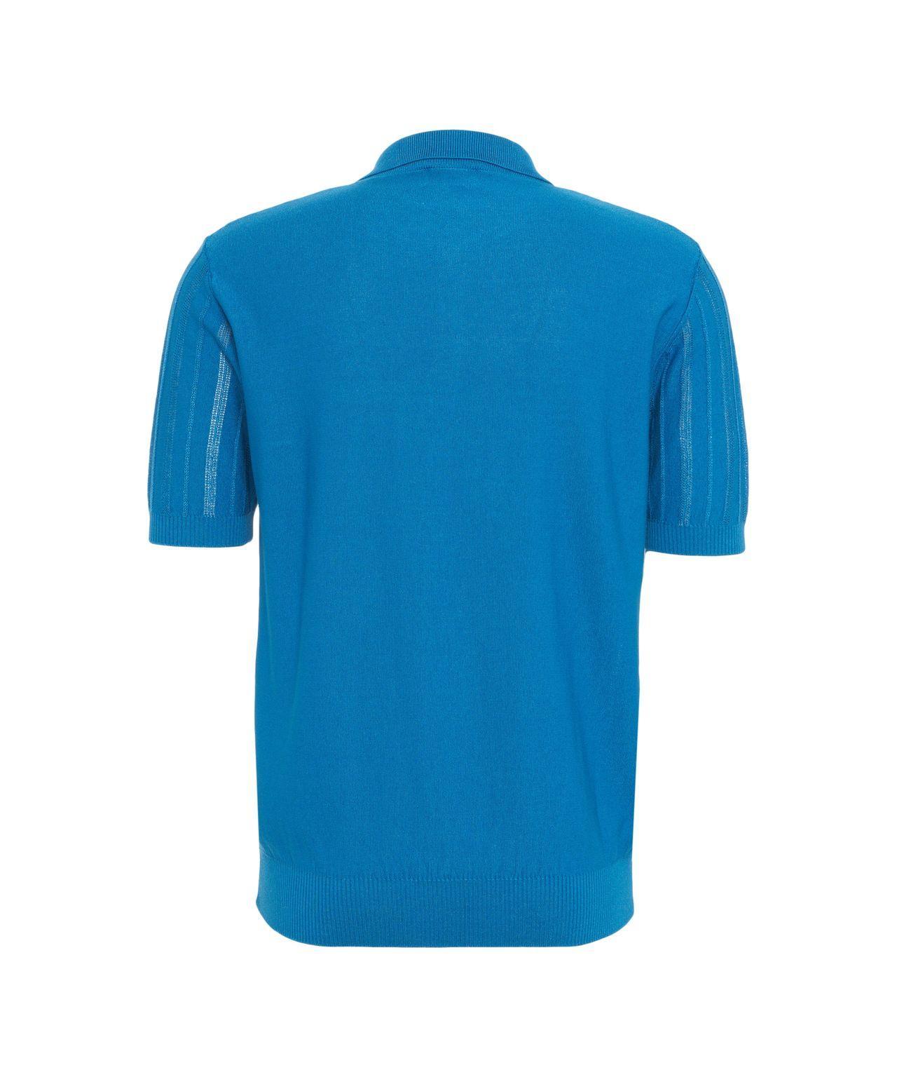 Knitted polo shirt Product Image