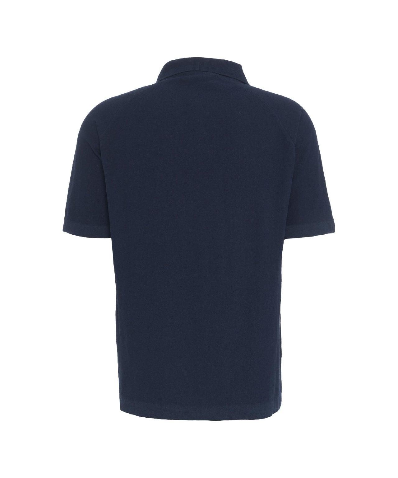 Terry polo shirt Product Image