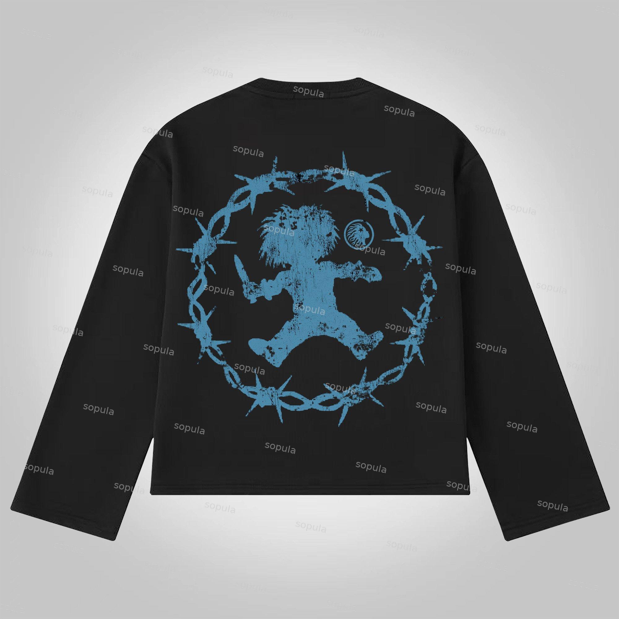 Sopula Dont You Wanna Play Cotton Long Sleeve T-Shirt Product Image