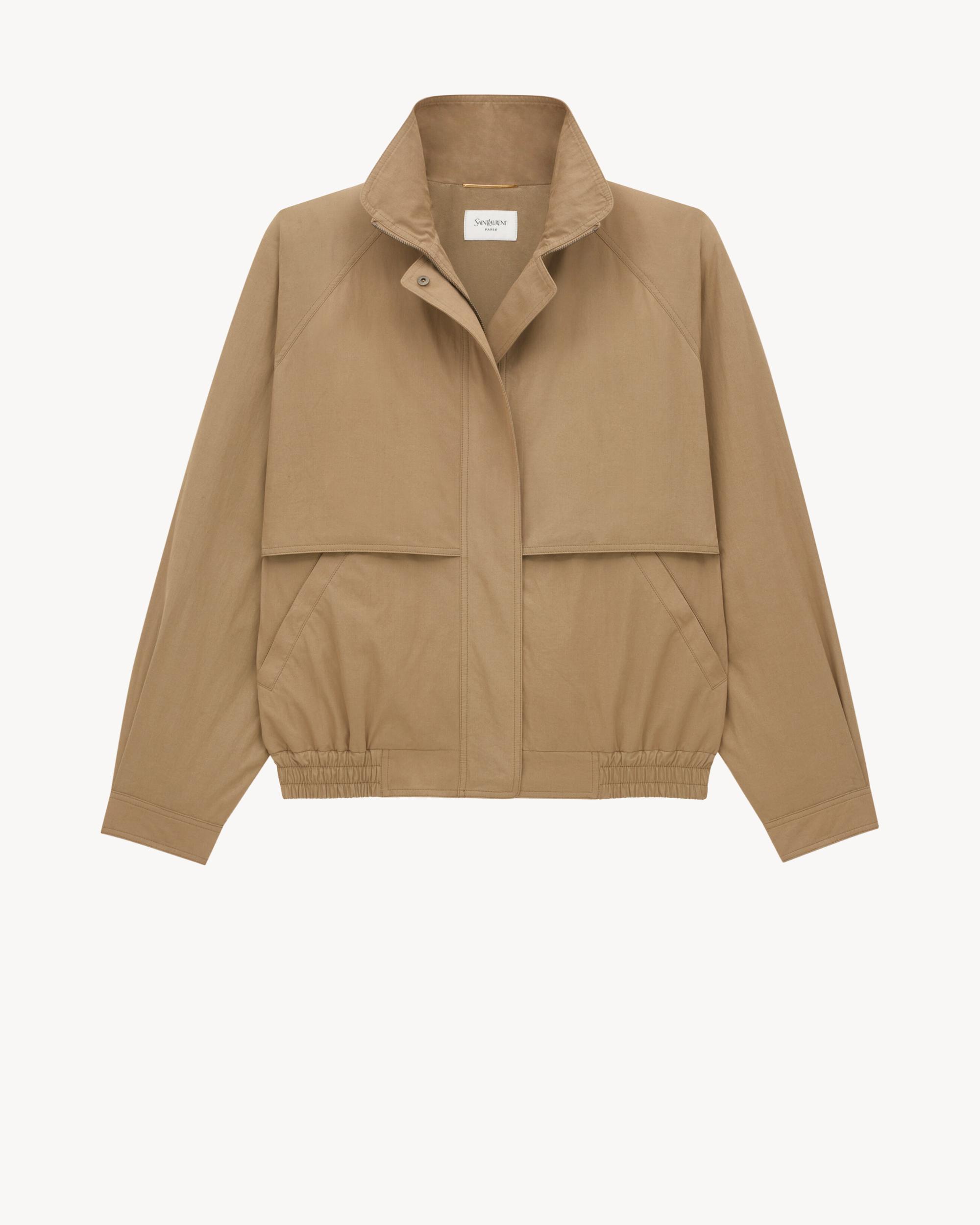 jacket in cotton canvas Product Image