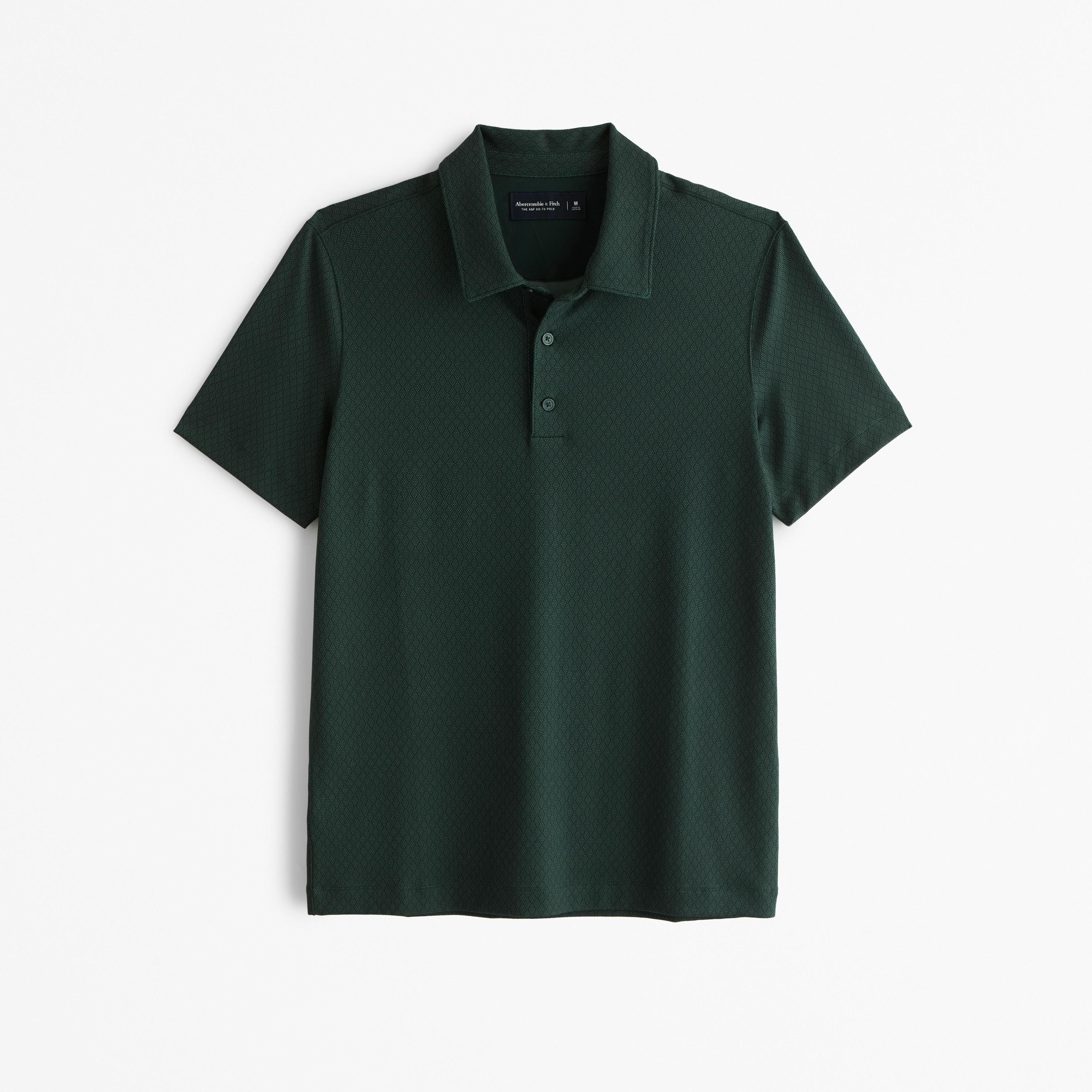 A&F Go-To Polo Product Image