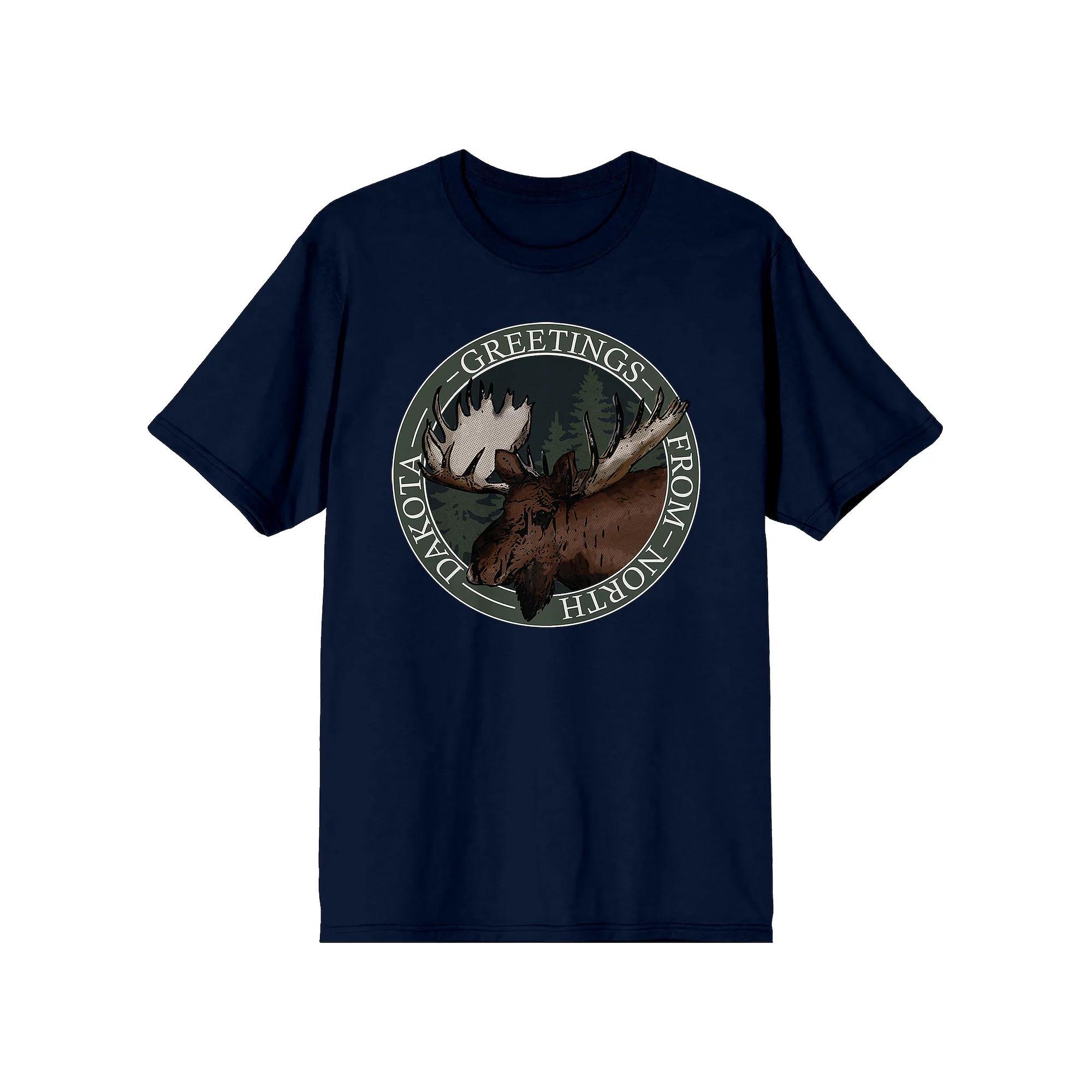 Men's Adventure North Dakota Vacation Tee,  Product Image