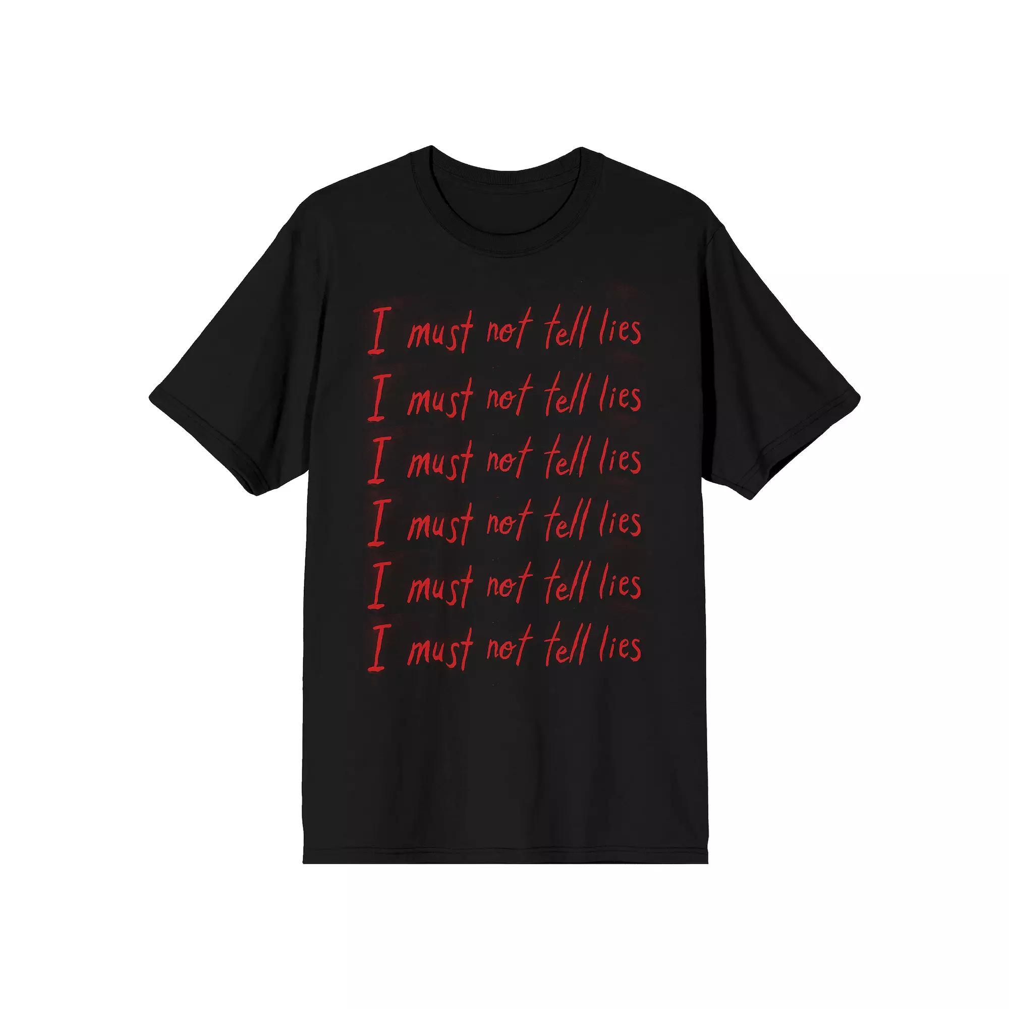 Men's Harry Potter I Must Not Tell Lies Tee, Size: Large, Black Product Image