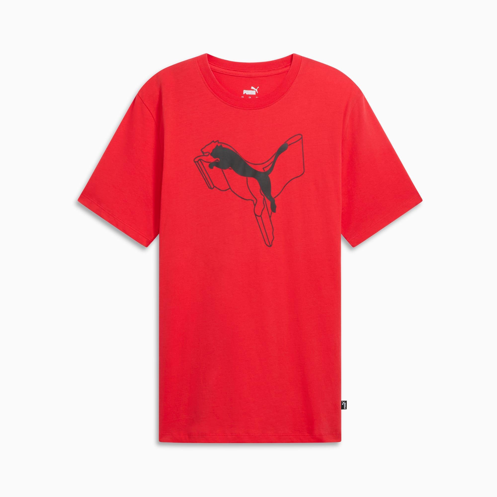 PUMA ESS+ Logo Lab Men's T-Shirt Product Image