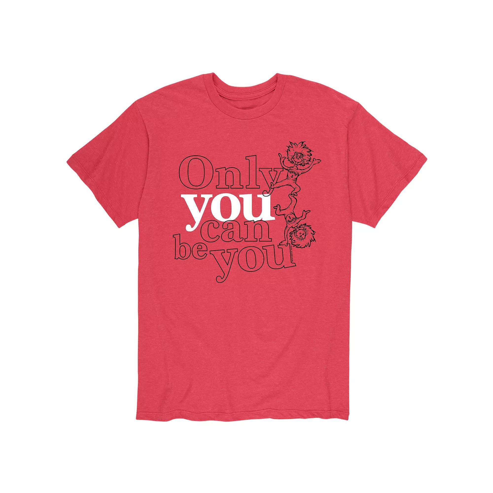 Men's Dr. Seuss Only You Can Be You Tee,  Product Image