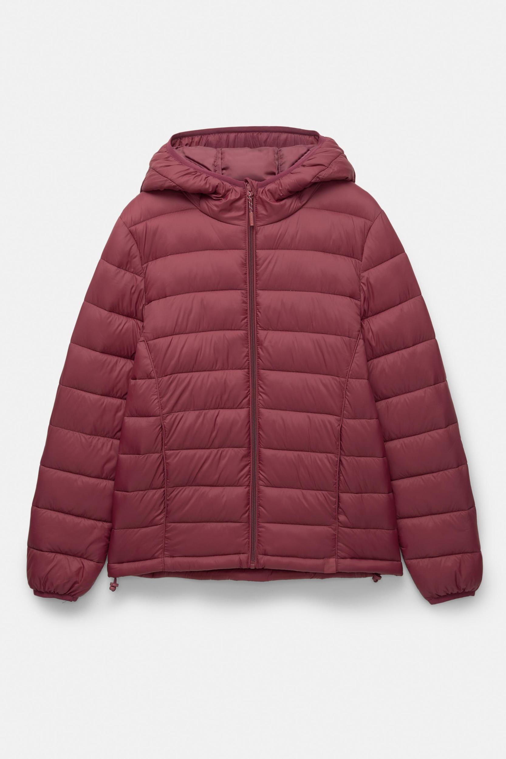 Lightweight puffer jacket with hood Product Image