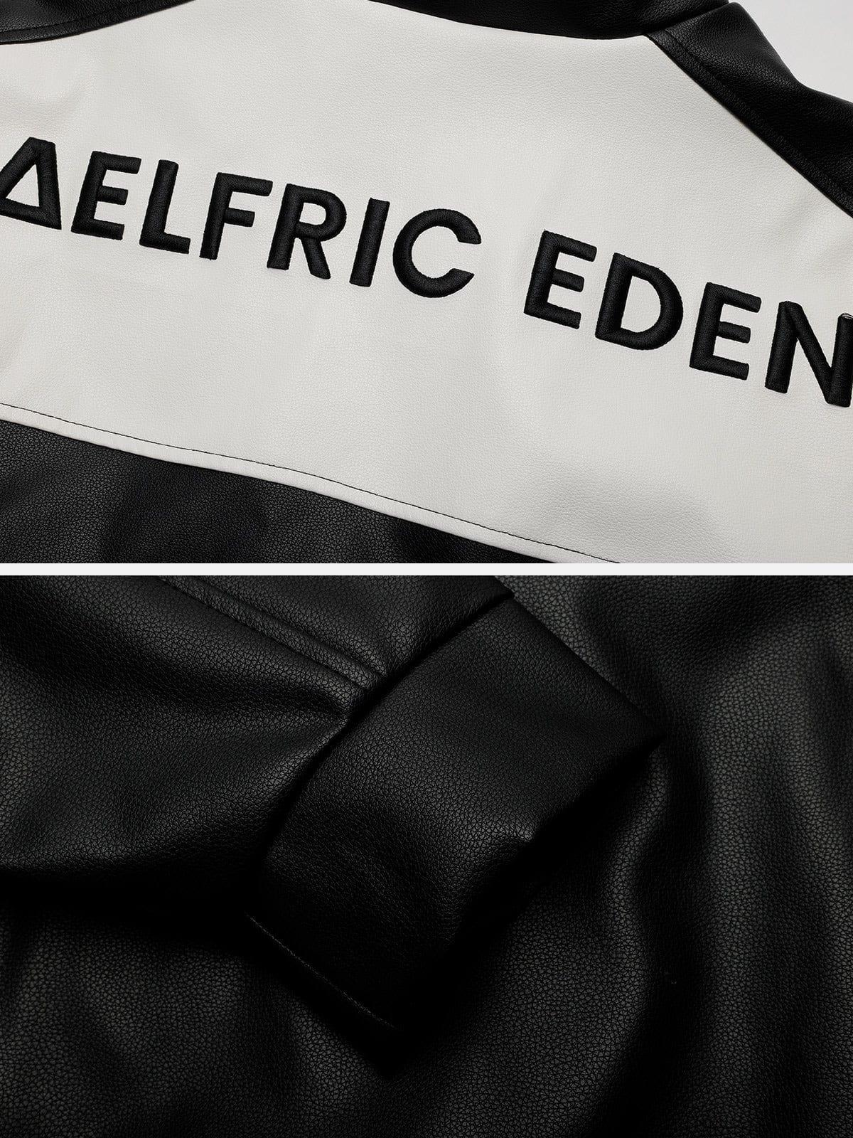 Aelfric Eden Color Block Racing Jacket Product Image