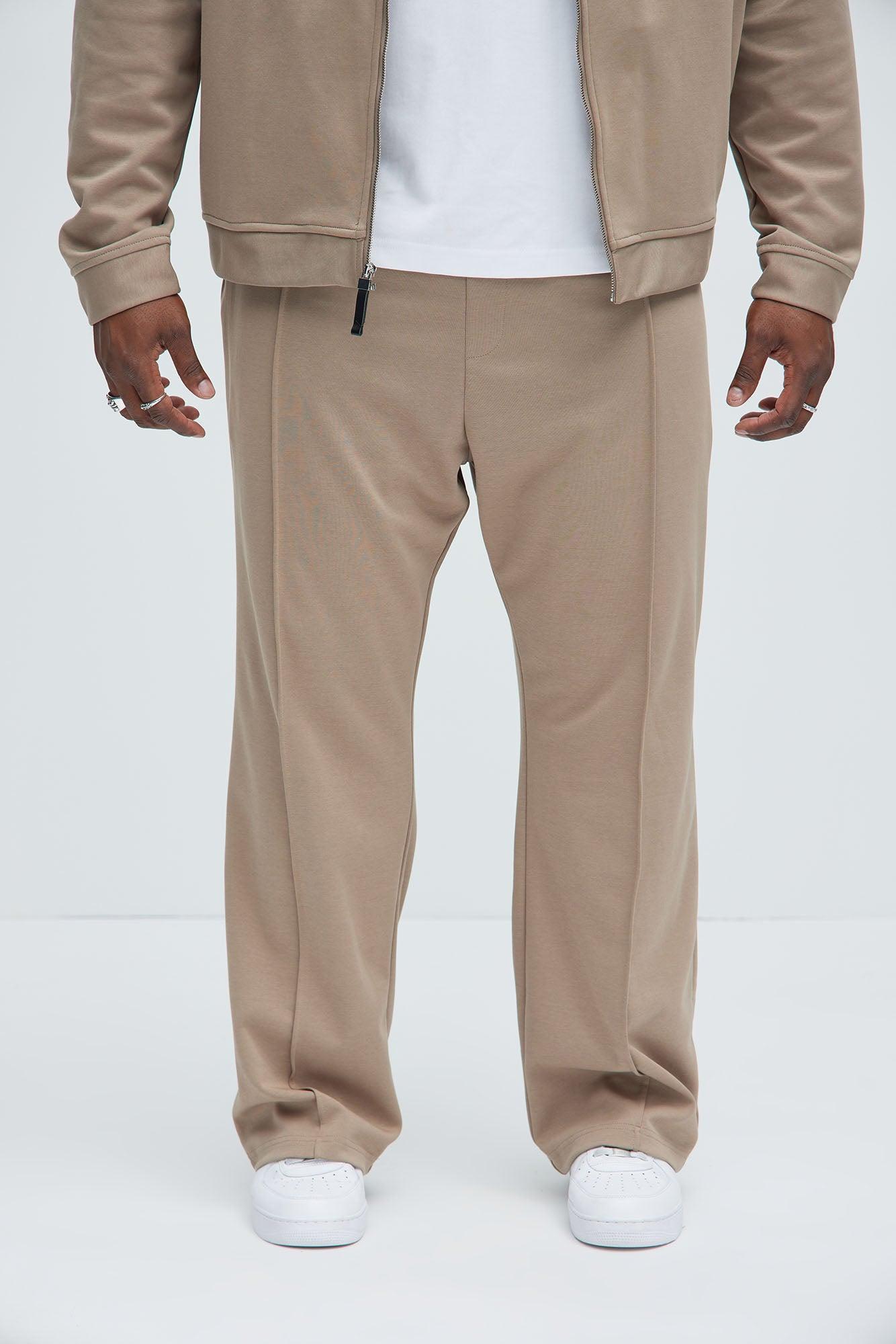 Ryan Interlock Sweatpants - Tan Product Image