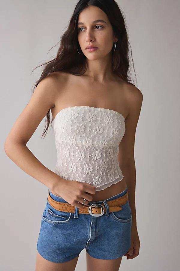 Kimchi Blue Kori Lace Tube Top Womens at Urban Outfitters Product Image