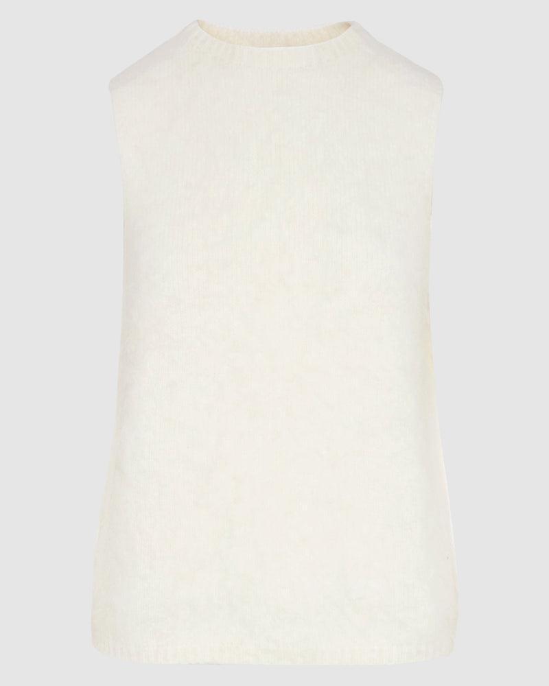 Sleeveless Alpaca Blend Sweater Product Image