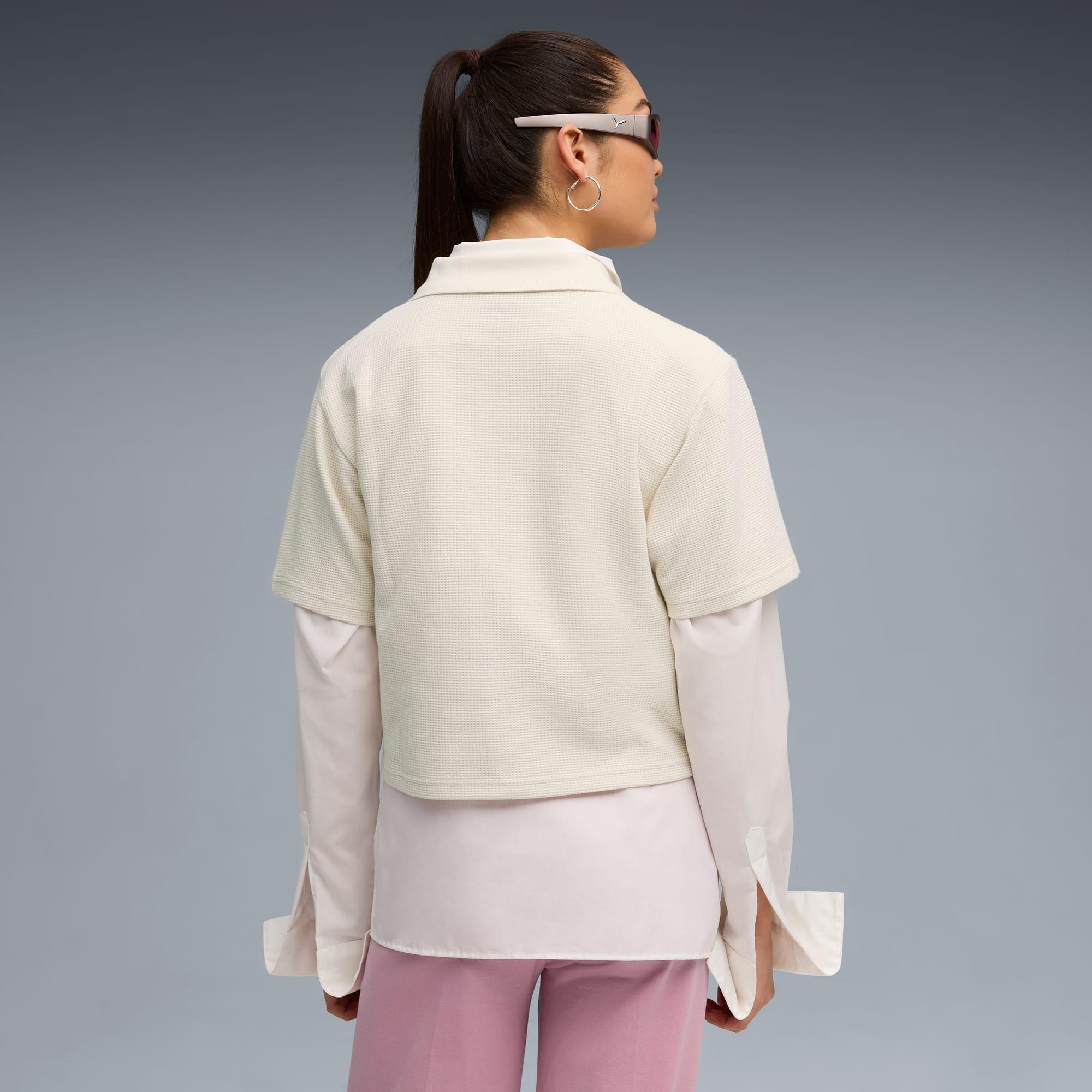 PUMA Class Relaxed Polo Tee Women Product Image