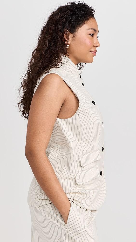 rag & bone Ponte Slade Vest | Shopbop Product Image