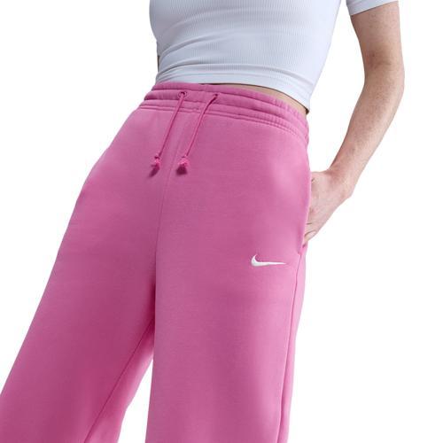 Womens Nike Sportswear Phoenix Fleece High-Waisted Wide-Leg Pants | IH1011-675 Product Image
