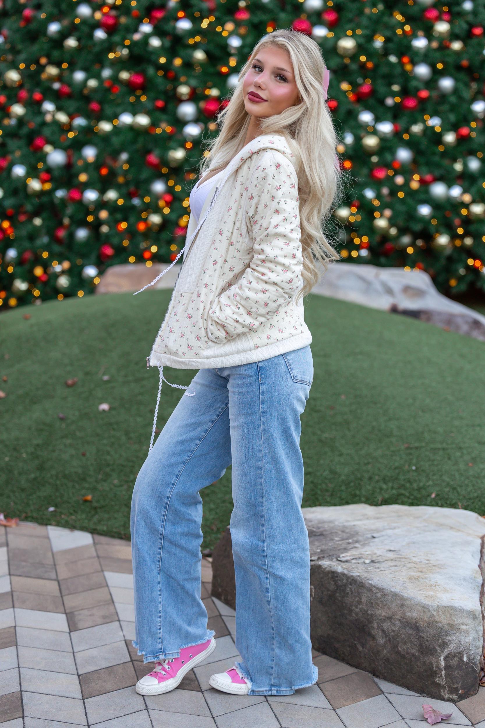 Flower Avenue Quilted Jacket Product Image