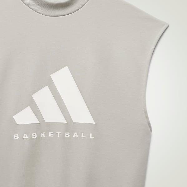 adidas Basketball Sleeveless Sweatshirt Product Image