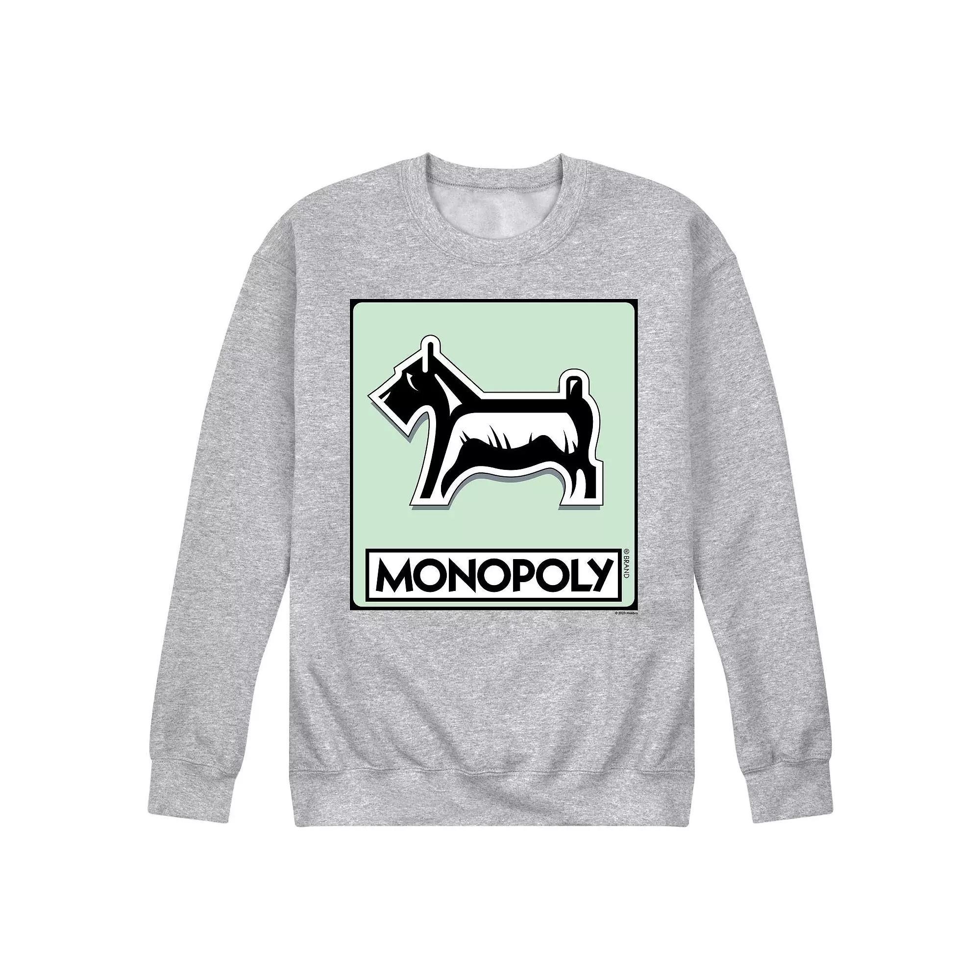 Men's Monopoly Dog Token Fleece Sweatshirt,  Product Image