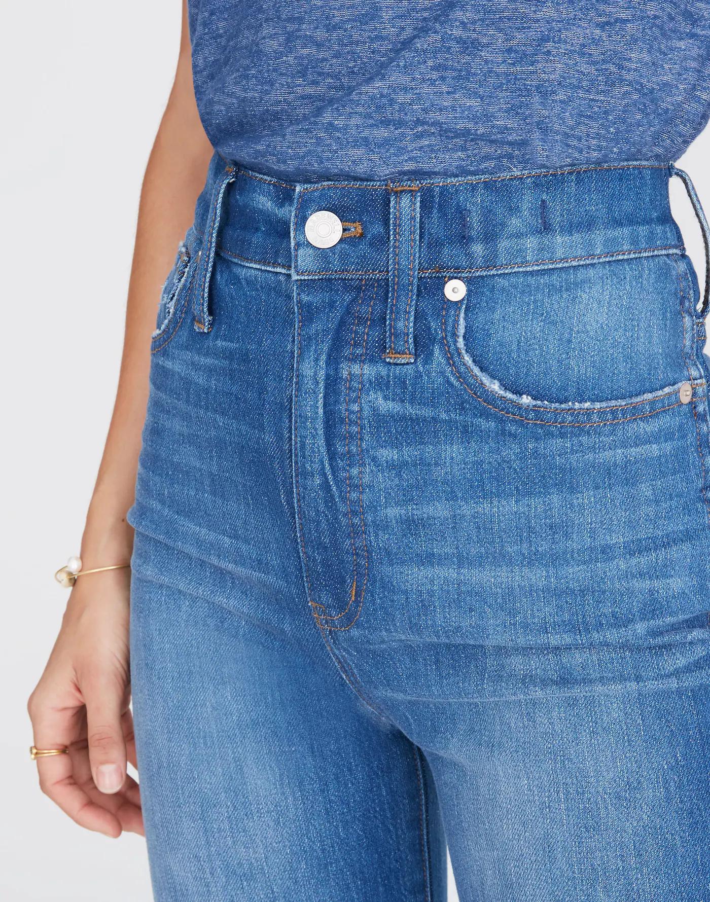 11" High-Rise Flare Jeans Product Image