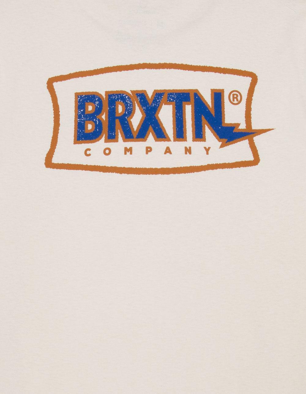 BRIXTON Lightning Mens Tee - CREAM Product Image