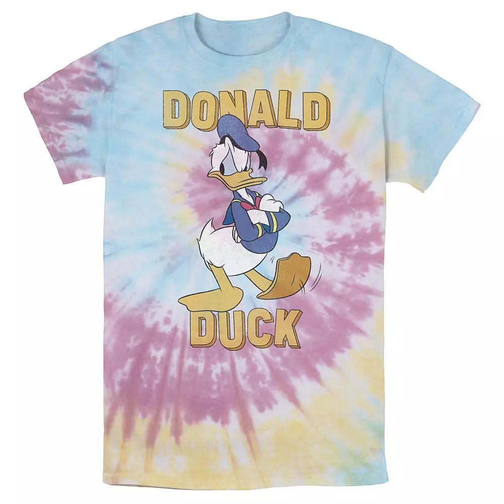 Men's Disney Donald Duck Angry Pose Arms Crossed Wash Tee,  Product Image