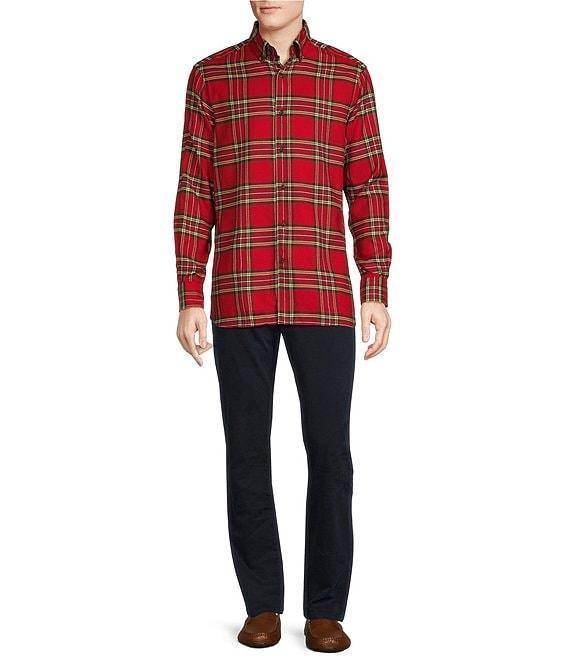 Cremieux Blue Label Small Plaid Flannel Long Sleeve Woven Shirt Product Image