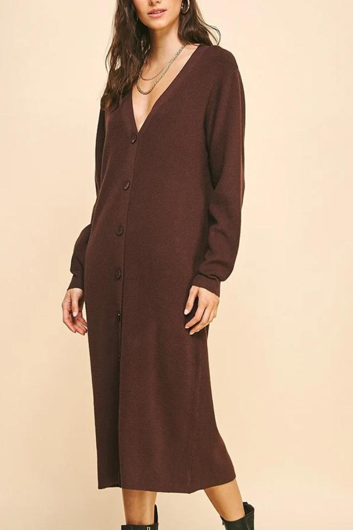 Sweater Midi Dress Product Image