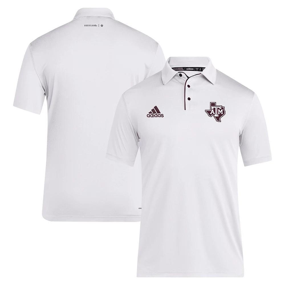 Mens adidas Texas A&M Aggies 2024 Coaches AEROREADY Polo Product Image