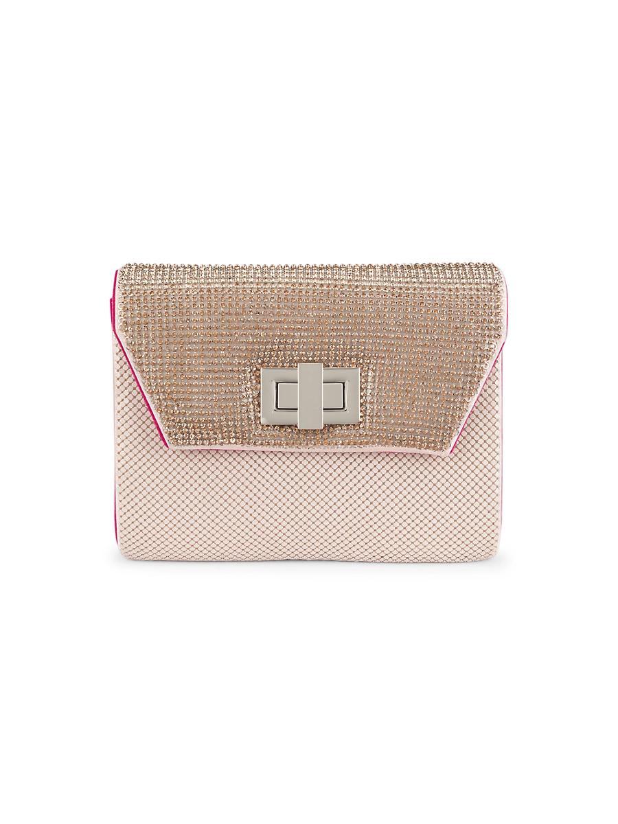 Womens Camelia Mesh Clutch Product Image