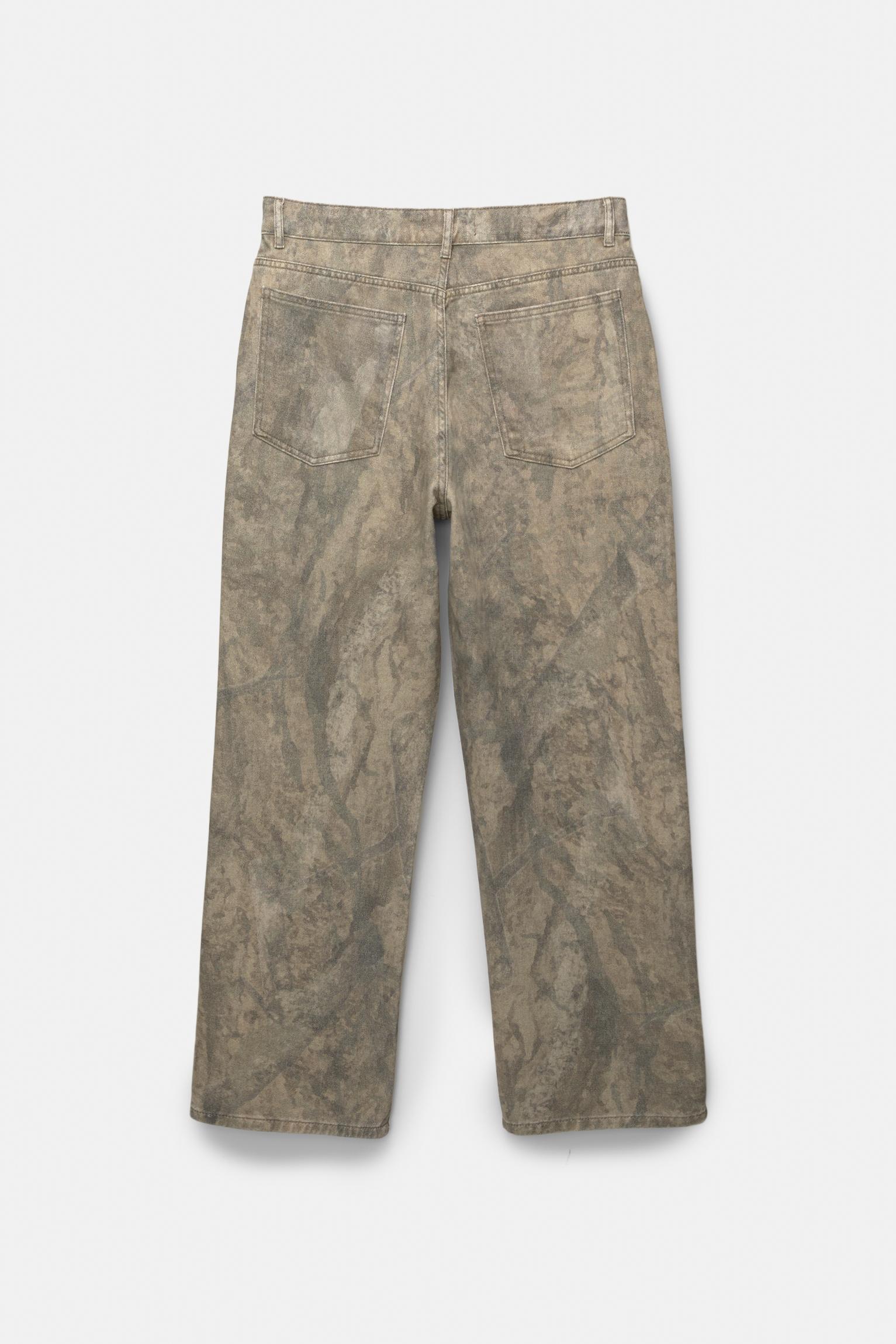Printed baggy pants Product Image