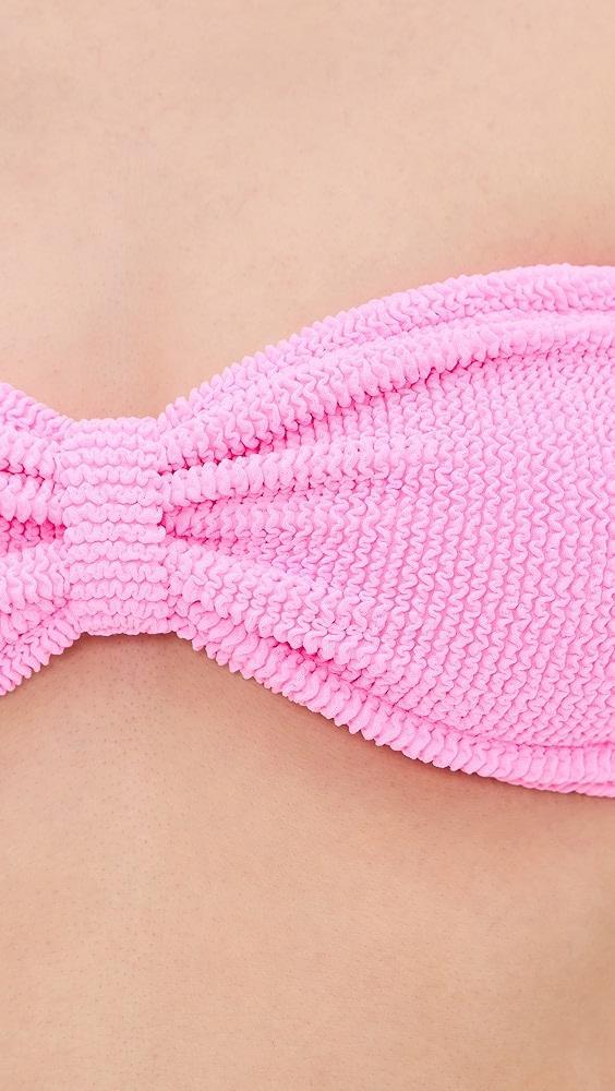 Hunza G Jean Bikini Top | Shopbop Product Image