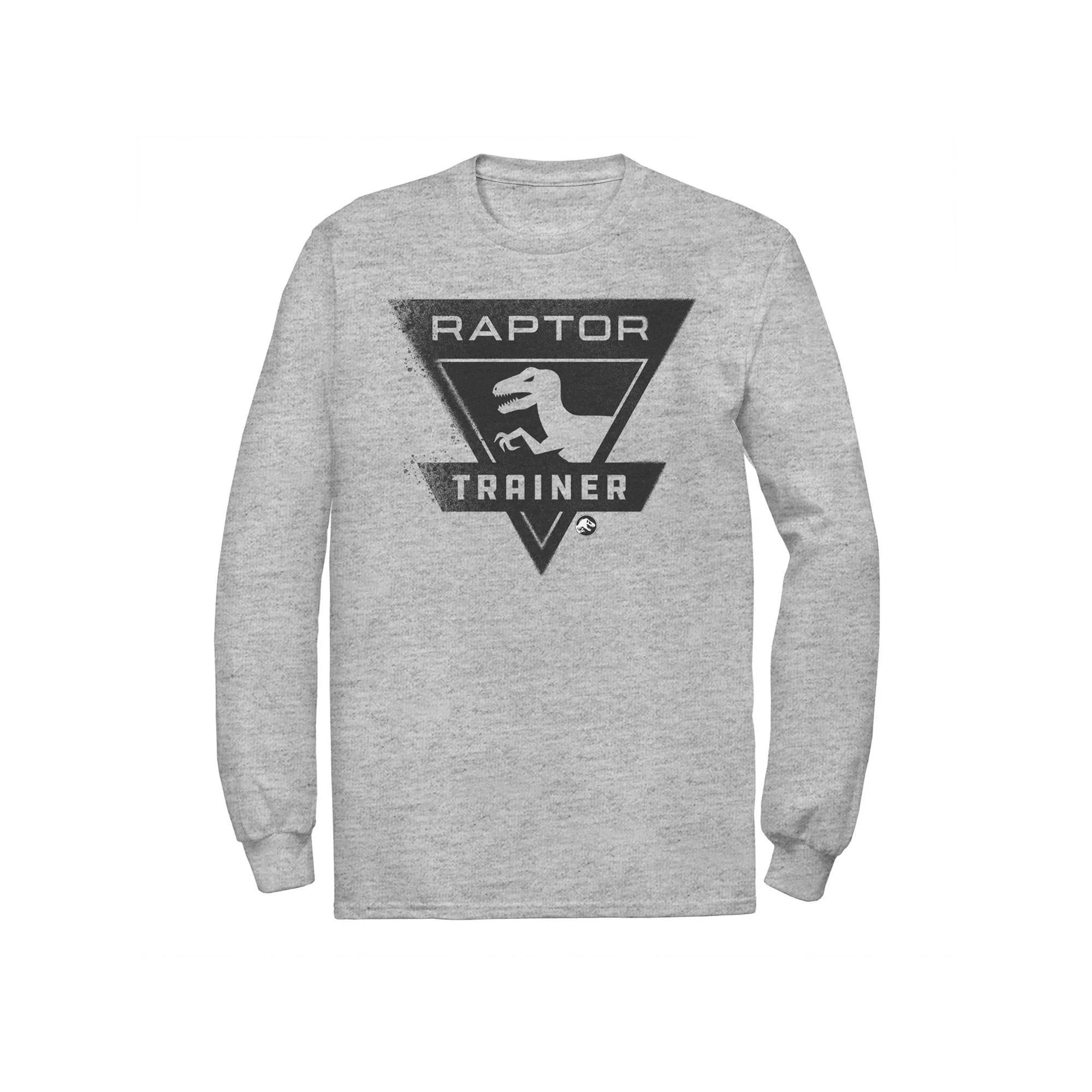 Men's Jurassic World Raptor Trainer Simple Logo Tee,  Product Image